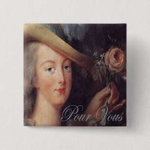 Eine Rose gießen vous. Button