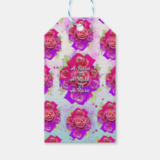 Eine Rose ist eine Rose ist eine Rose Geschenkanhänger