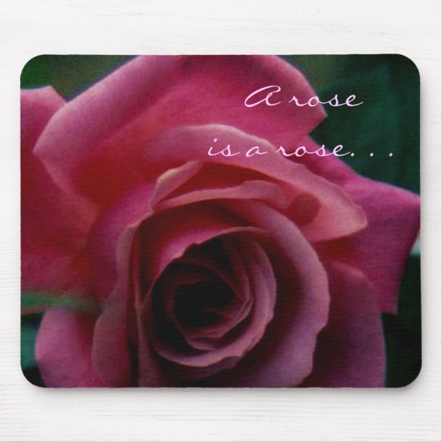 Eine Rose ist eine Rose Mousepad (Vorne)