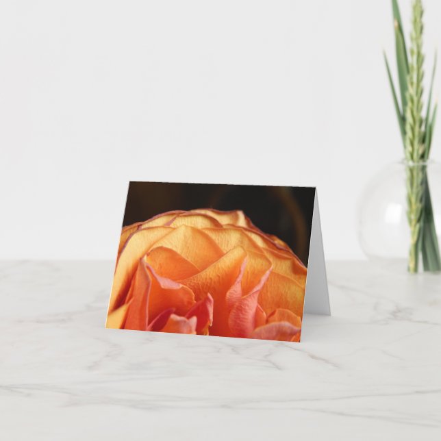 Eine Rose Karte (Vorderseite)