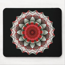 Eine Rose ohne DornenMandala Mousepad