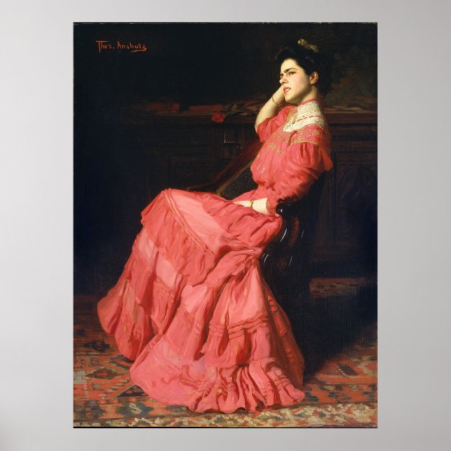Eine Rose Poster (Vorne)