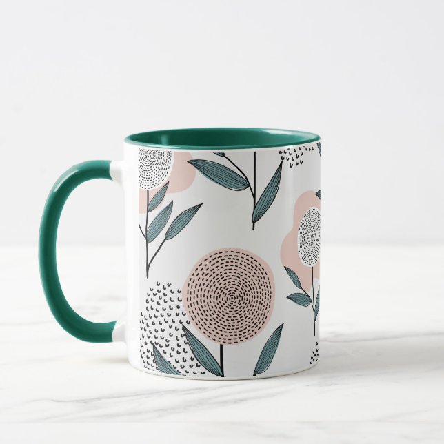 Eine Rose Tasse (Links)