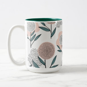 Eine Rose Zweifarbige Tasse