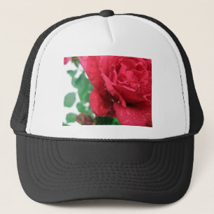Eine Rote Rose Truckerkappe
