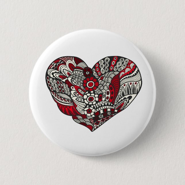 Eine rote Touch Button (Vorderseite)