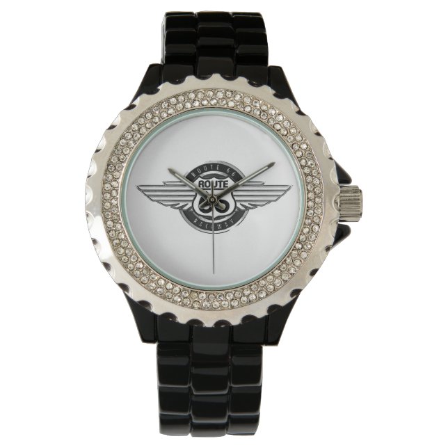 Eine Route 66 Race Way Armbanduhr (Vorderseite)
