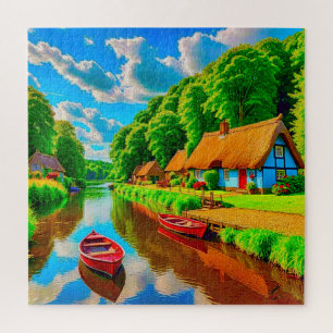 Eine ruhige Landschaft