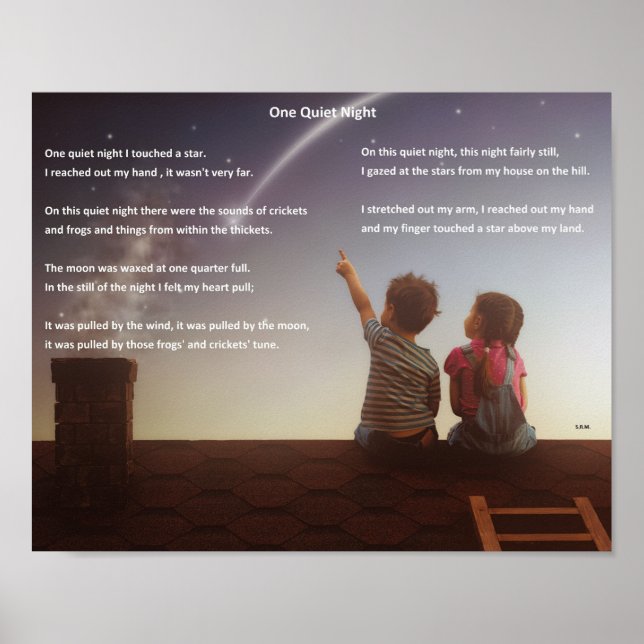 Eine ruhige Nacht Poster (Vorne)