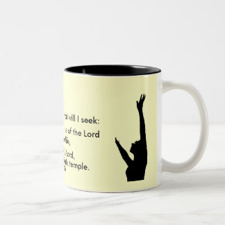 Eine Sache-Tasse Zweifarbige Tasse