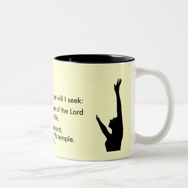 Eine Sache-Tasse Zweifarbige Tasse (Rechts)