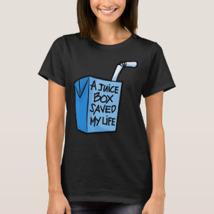 Eine Saftbox Rettete mein Lebensdiabetes-Bewusstse T-Shirt