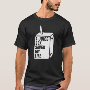 Eine Saftbox Rettete My Life 2022 Diabetes Awarene T-Shirt