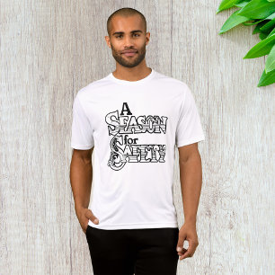 Eine Saison für die Sicherheit von Mens Sport-Tek T-Shirt