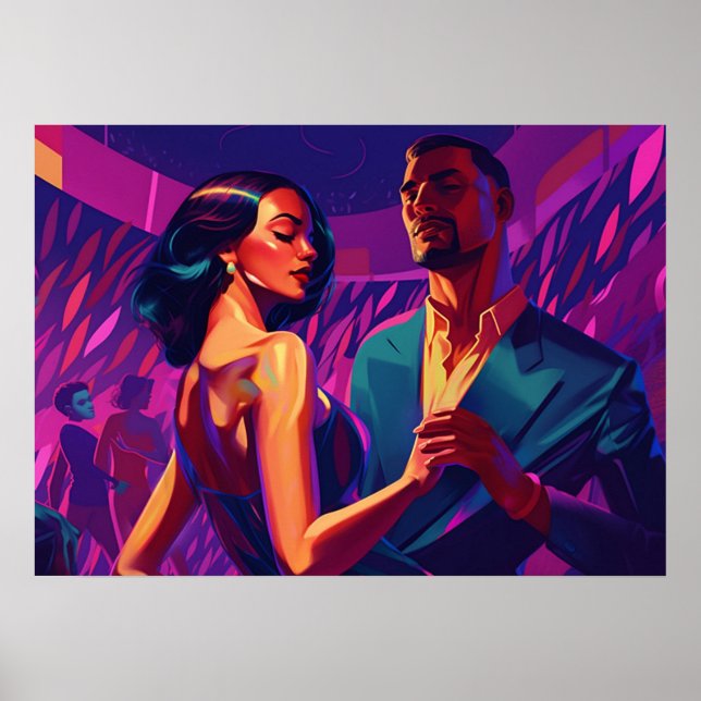 Eine Salsa-Nacht mit meiner Liebe Poster (Vorne)