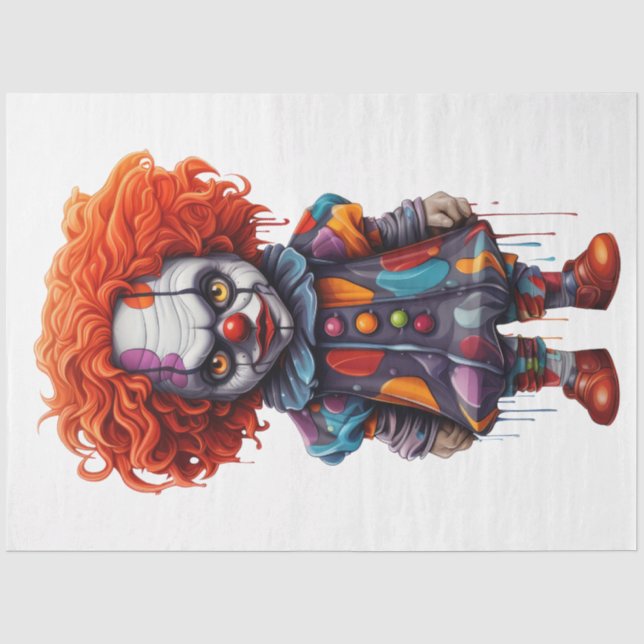Eine Sammlung von Halloween-Kostümen-Design 3 Seidenpapier (Vorderseite)