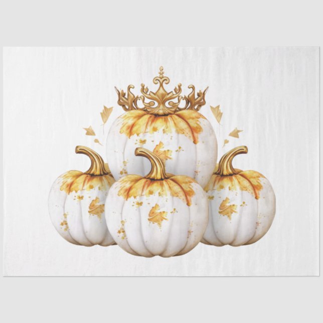 Eine Sammlung von Pumpen für den Herbst 3 Seidenpapier (Vorderseite)