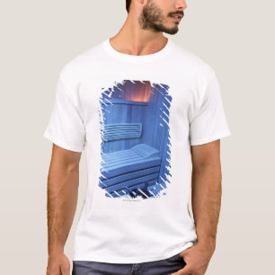 Eine Sauna im blauen Licht, Schweden T-Shirt