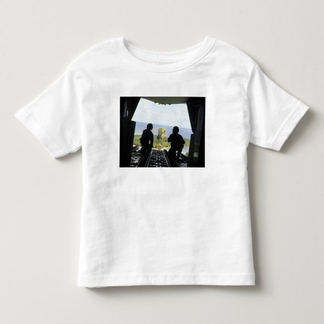 Eine Schachtel humanitärer Güter Kleinkind T-shirt (Vorderseite)