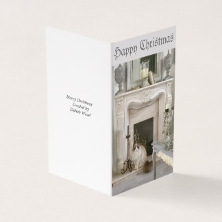 Eine Schachtel shabby chic Weihnachtskarten