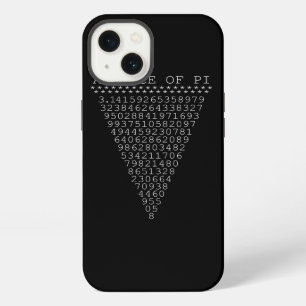 Eine Scheibe Pi-Dreieck iPhone Hülle