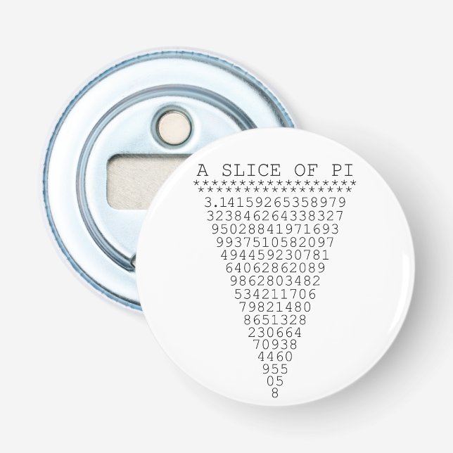 Eine Scheibe von PU-Stellen Flaschenöffner (Vorderseite)