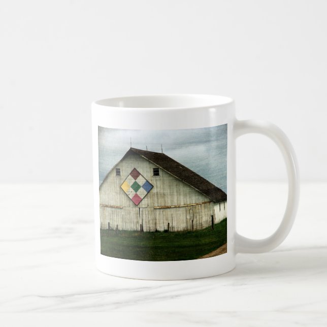 Eine Scheune, die einmal war Kaffeetasse (Rechts)