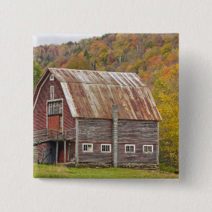 Eine Scheune in Vermonts Green Mountains. Hancock, Button