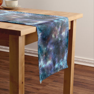 Eine schimmernde Galaxie-Serie Design 3 Großer Tischläufer