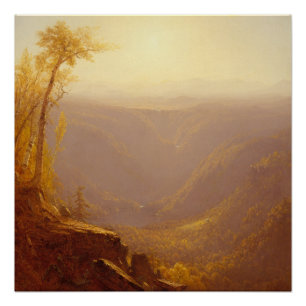 Eine Schlucht in den Bergen (1862) Poster