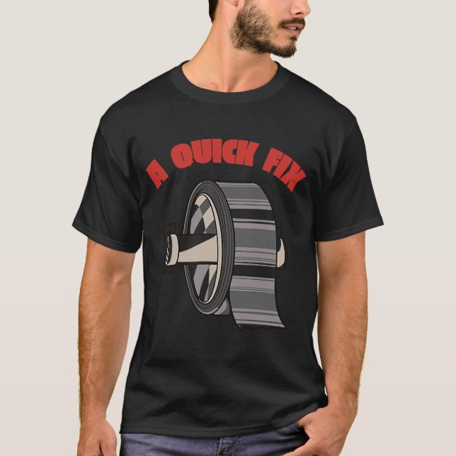 Eine schnelle Reparatur der Silberrolle von Tonban T-Shirt (Vorderseite)