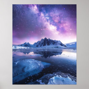 Eine schöne Aurora Borealis Poster