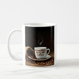 Eine schöne Erklärung für Koffeinfans Kaffeetasse
