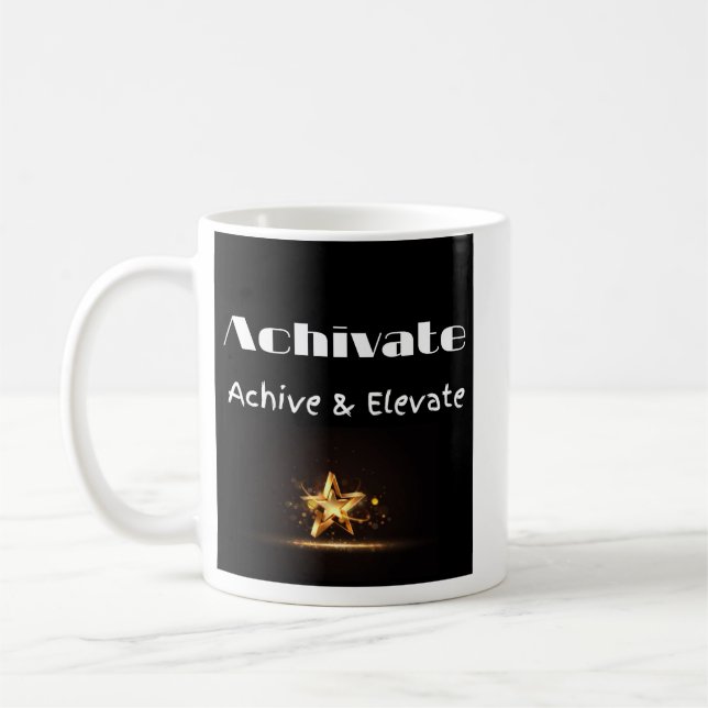 Eine schöne Erklärung für Koffeinfans Kaffeetasse (Links)