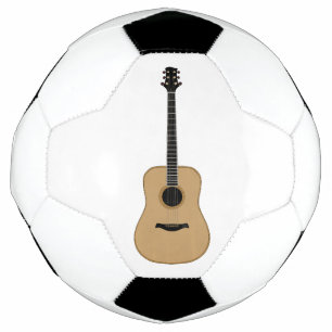 Eine schöne Gitarre Fußball