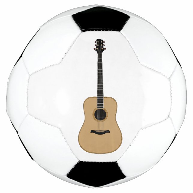 Eine schöne Gitarre Fußball (Vorderseite)