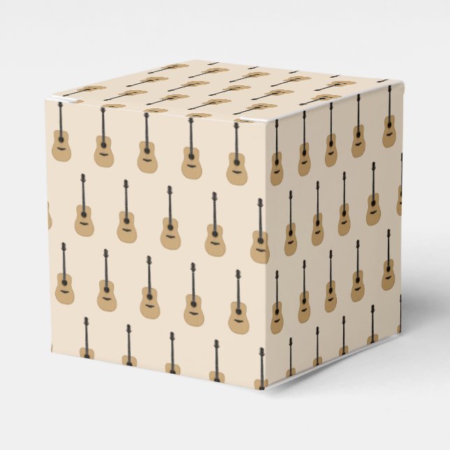 Eine schöne Gitarre Geschenkschachtel (Vorderseite)