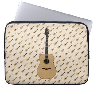 Eine schöne Gitarre Laptopschutzhülle