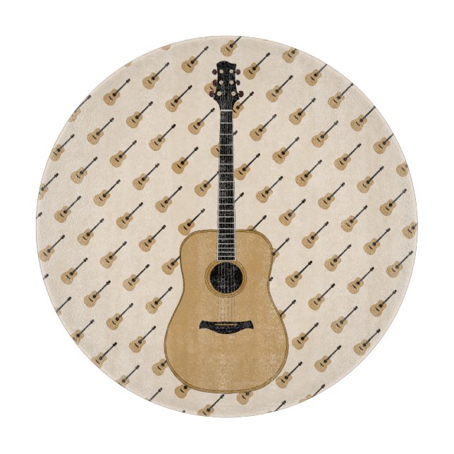 Eine schöne Gitarre Schneidebrett (Vorderseite)