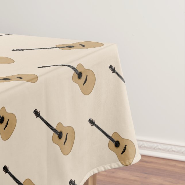Eine schöne Gitarre Tischdecke (Beispiel)