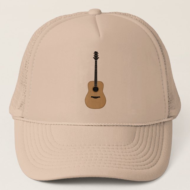 Eine schöne Gitarre Truckerkappe (Vorderseite)