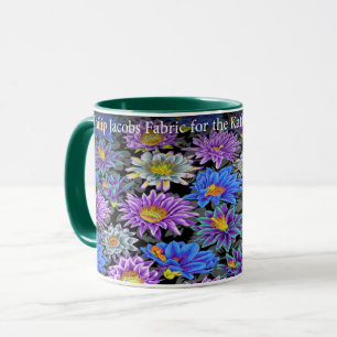 Eine schöne Philip Jacobs Fabric Cactus Blume Tas Tasse