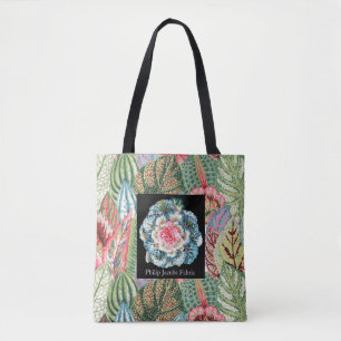 Eine schöne Philip Jacobs Fabric Coleus Tote Tasch Tasche