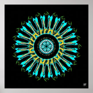 Eine schöne runde Sache vC4 Poster