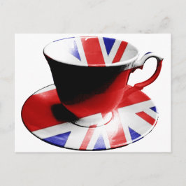 Eine schöne Tasse englischen Tees Postkarte