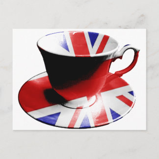 Eine schöne Tasse englischen Tees Postkarte