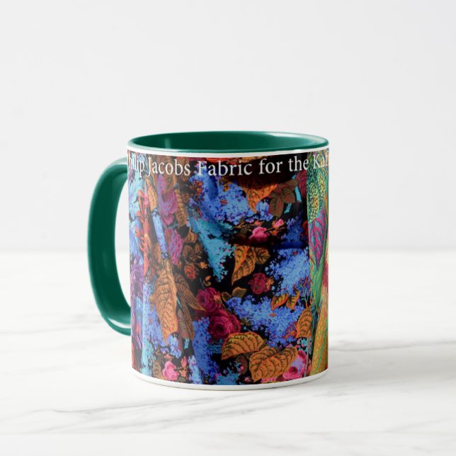 Eine schöne Tasse von Philip Jacobs Fabric Floral (Vorderseite Links)