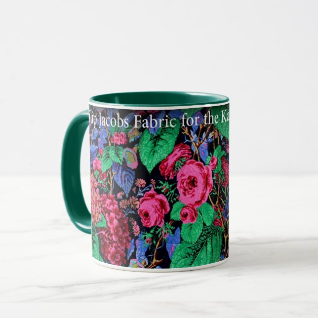 Eine schöne Tasse von Philip Jacobs Fabric Floral  (Vorderseite Links)