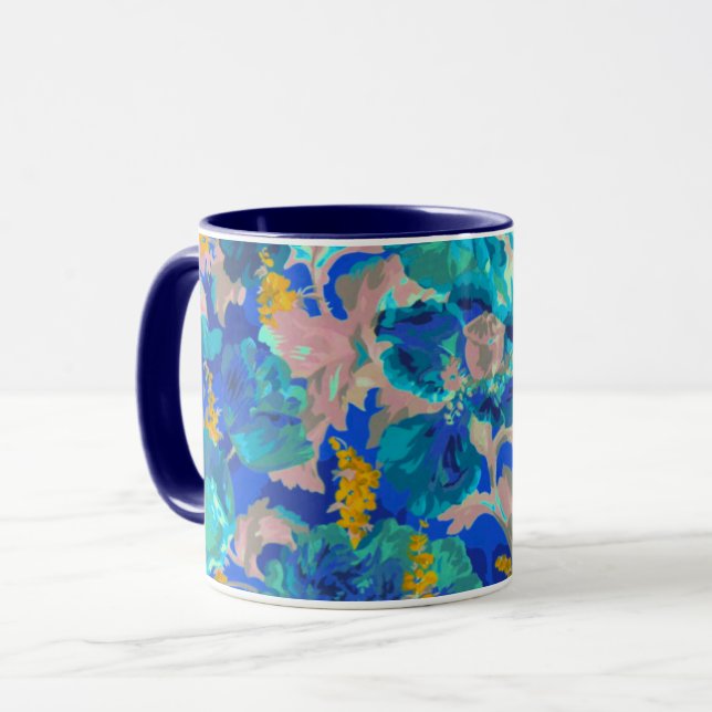 Eine schöne Tasse von Philip Jacobs Fabric Poppy (Vorderseite Links)