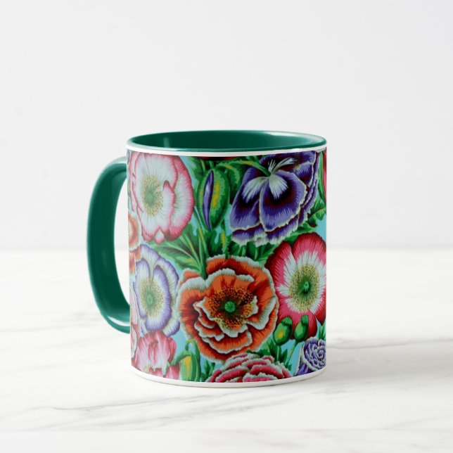 Eine schöne Tasse von Philip Jacobs Fabric Poppy G (Vorderseite Links)